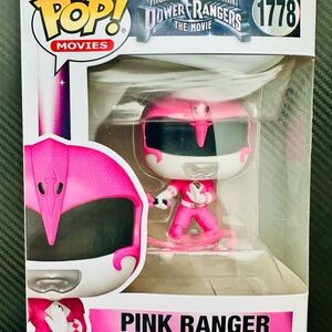 Funko Pop Pink and White Ranger Collectible